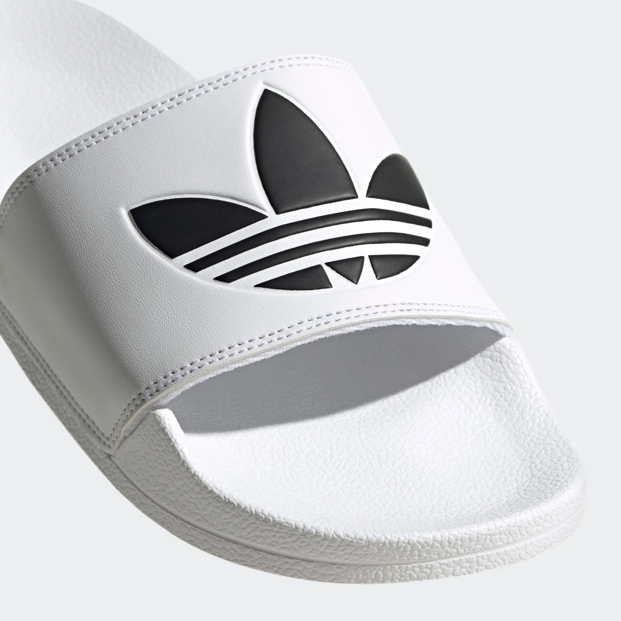 Adidas Adilette Lite Trefoil Slides (White)(FU8297)