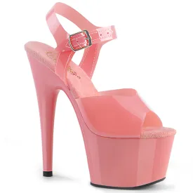 ADORE-708N Pleaser Baby Pink (Jelly-Like) TPU Sexy Platform Shoes (Pole Dancing Heels)