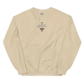 Avatar: The Last Airbender I Laugh at Gravity Embroidered Crewneck Sweatshirt