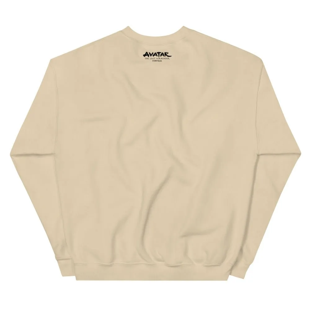 Avatar: The Last Airbender I Laugh at Gravity Embroidered Crewneck Sweatshirt