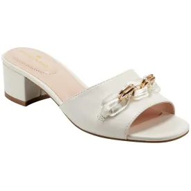 Bandolino Womens Callie3 Slide Slip On Slide Sandals