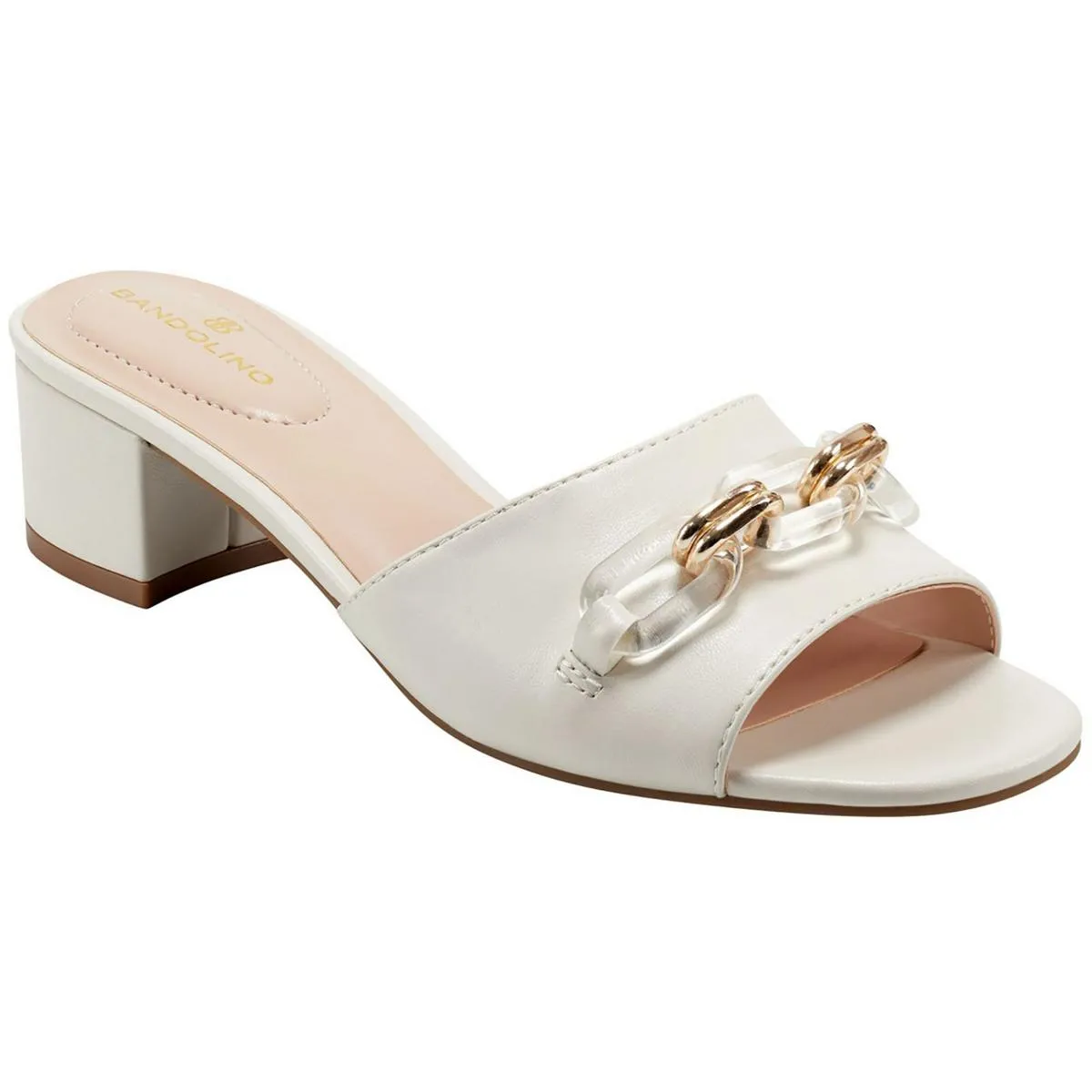 Bandolino Womens Callie3 Slide Slip On Slide Sandals