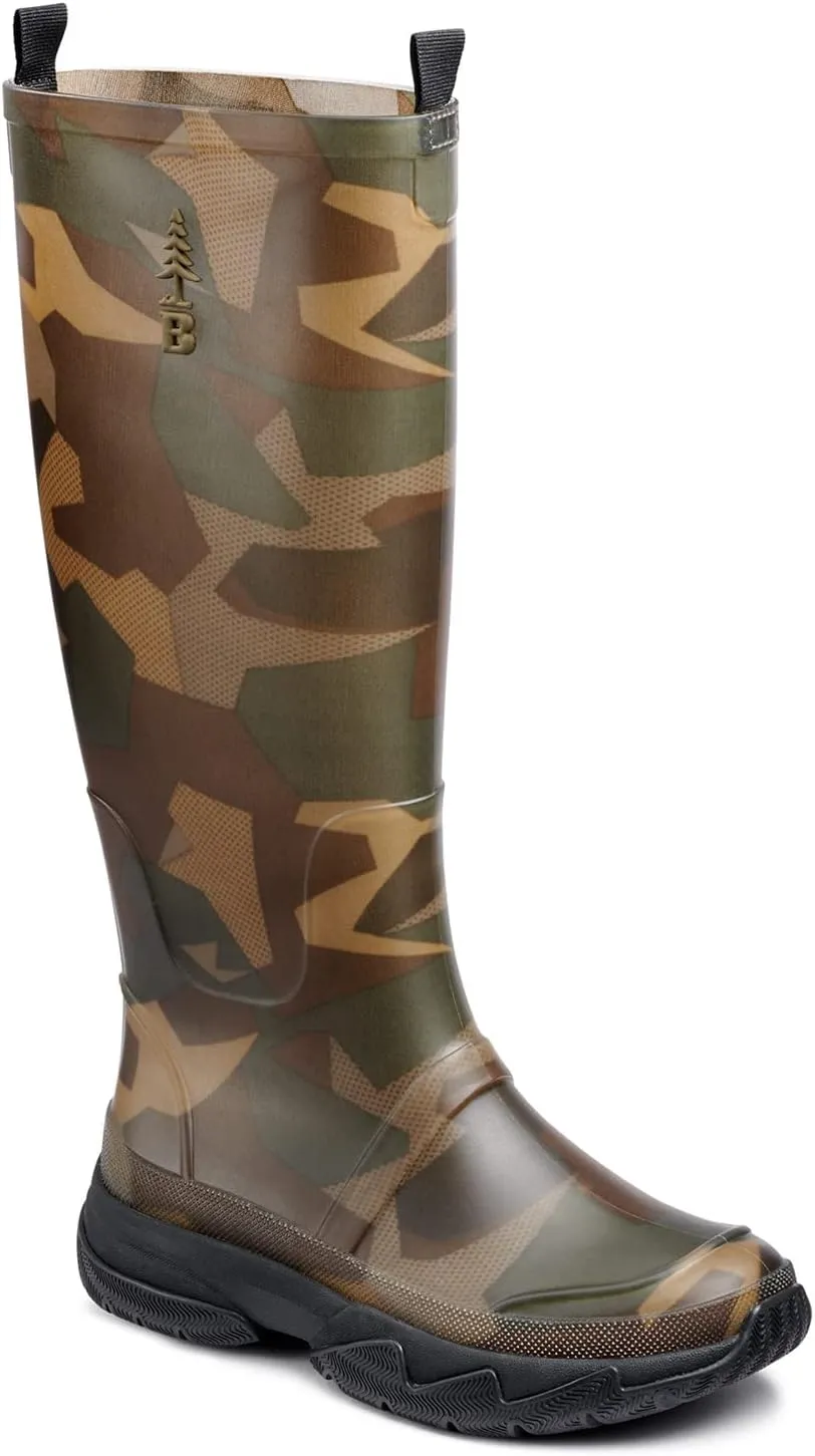 BASS OUTDOOR Women's Field Rainboot Ankle Boot