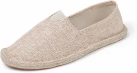 Closed Toe Canvas Slip on Flat Espadrilles Loafers for Men and Women