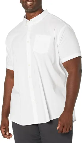 Dockers Men's Classic Fit Short Sleeve Signature Comfort Flex Shirt (Standard and Big & Tall)
