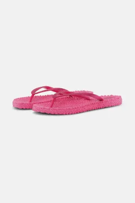 Flip Flop With Glitter - Magenta
