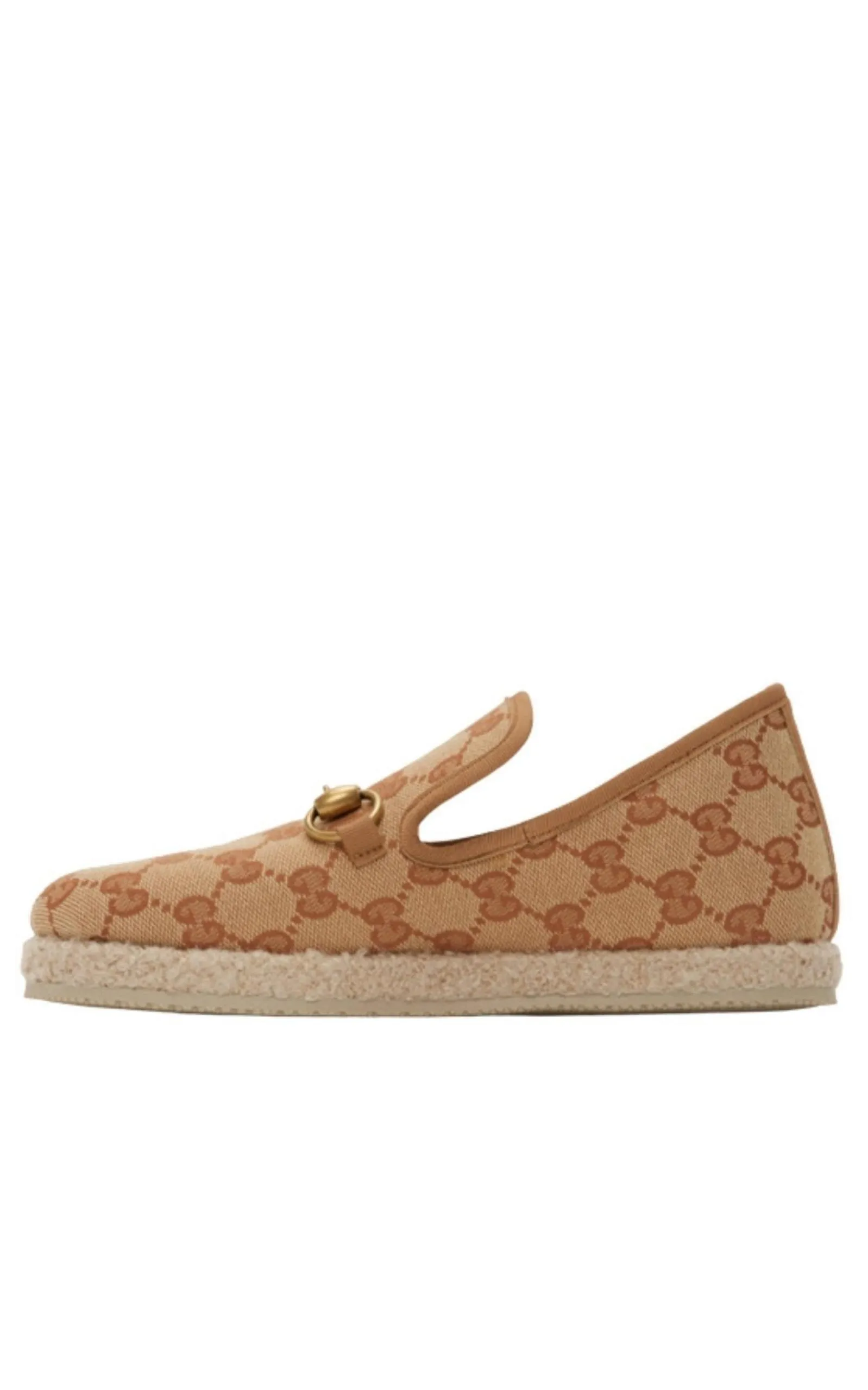 GG print loafers