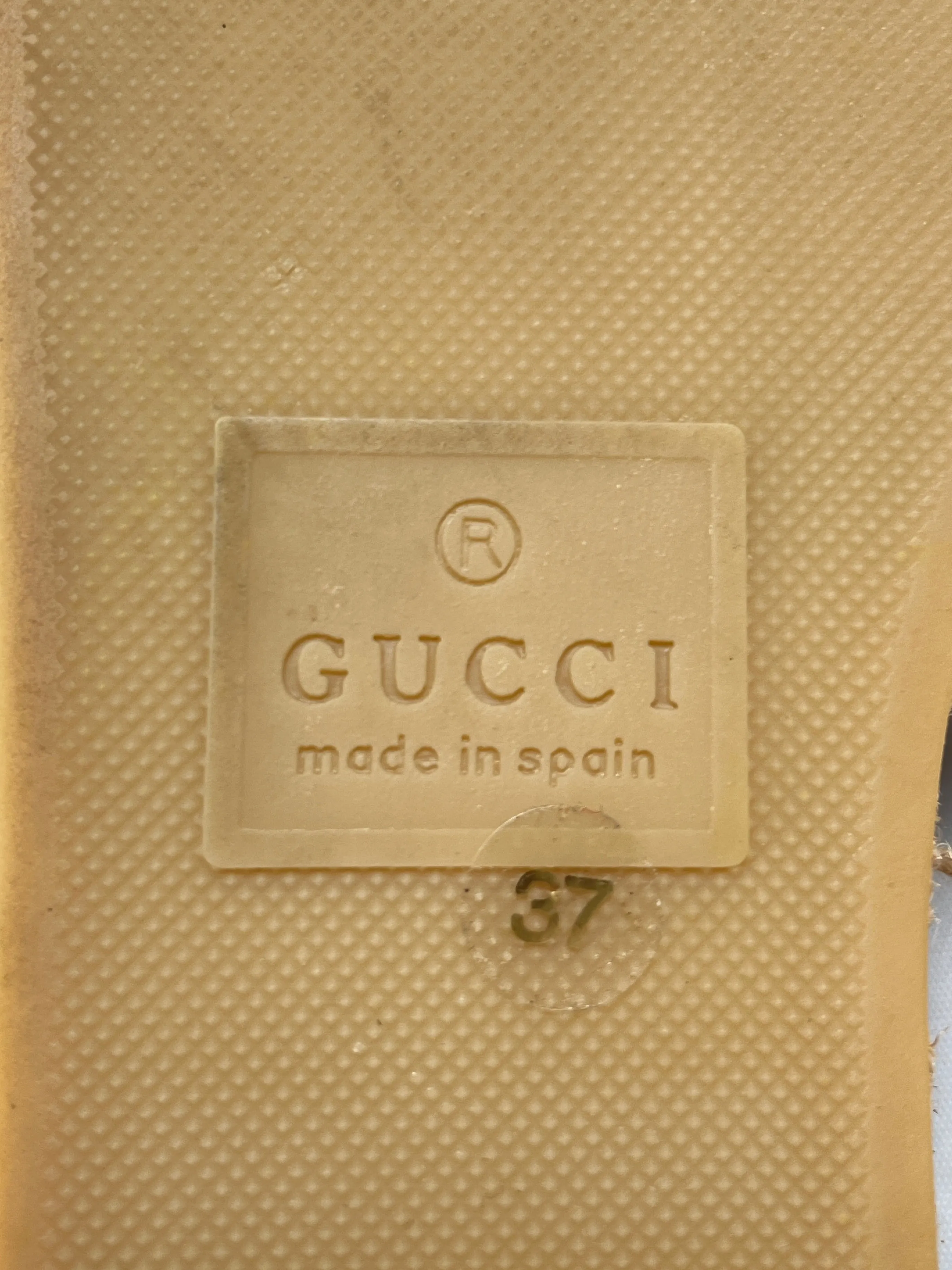GUCCI - CRYSTAL EMBELLISHED BLACK ESPADRILLES - SZ 37