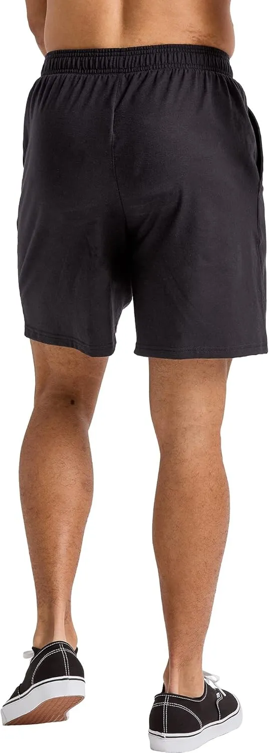 Hanes Men's Originals Cotton Shorts with Pockets, Pull-On Jersey Gym Shorts, 7