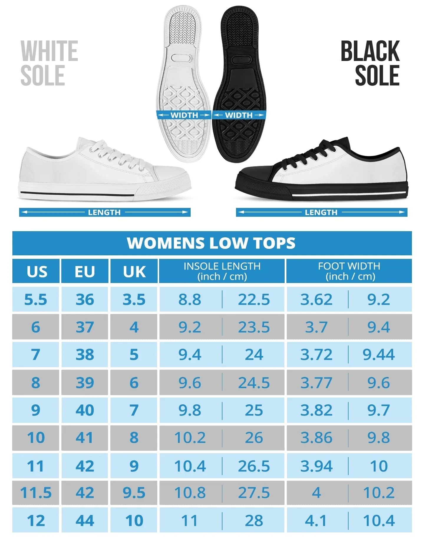 Macabre White Women's Low Tops Sneakers