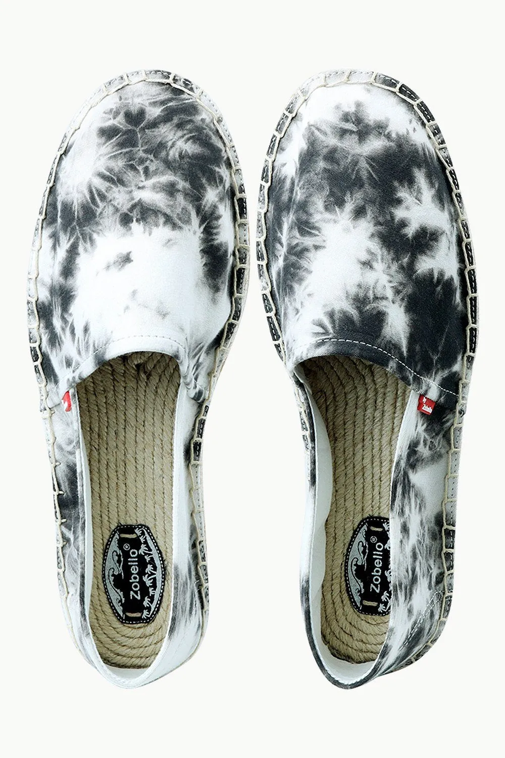 Men's Blotch Tie-Dye Pattern Espadrilles
