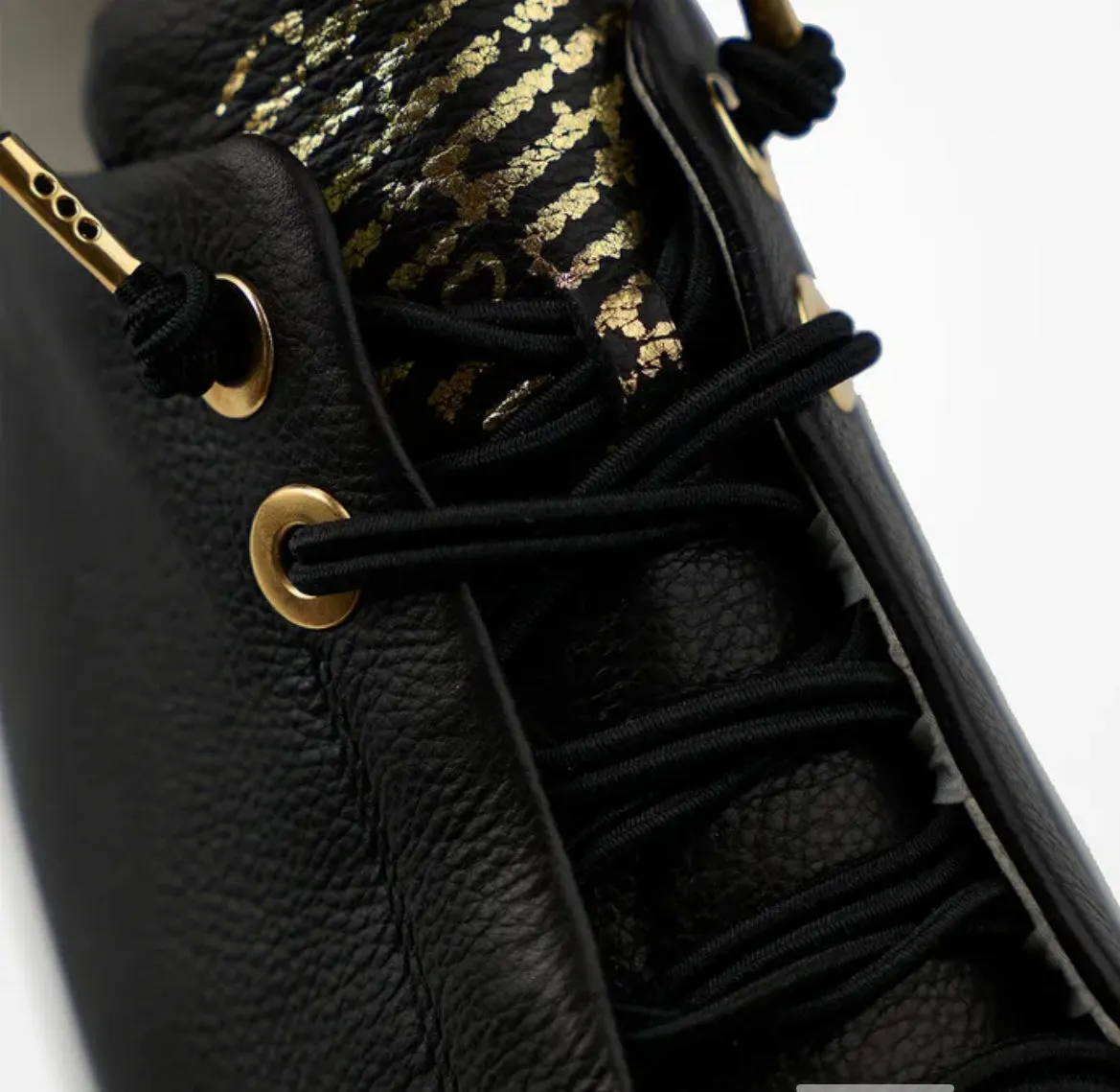 Paul Green black platform sneakers