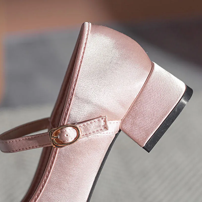 Satin Ballet Pumps