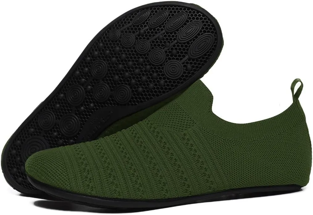 SLEVEL Lightweight Non Slip Travel Indoor Grip House Slipper Socks Unisex Adult Around The House Floor Home Shoes for Women Men
