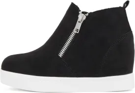 Soda Kids/Children/Girls Taylor-2 Hidden Wedge Booties Fashion Sneaker Shoes Side Zipper