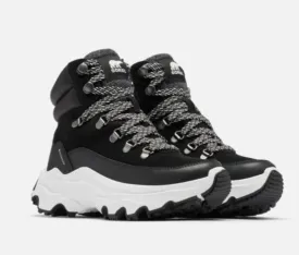 Sorel Women's Kinetic Breakthu Conquest Waterproof Boots- Black/ White