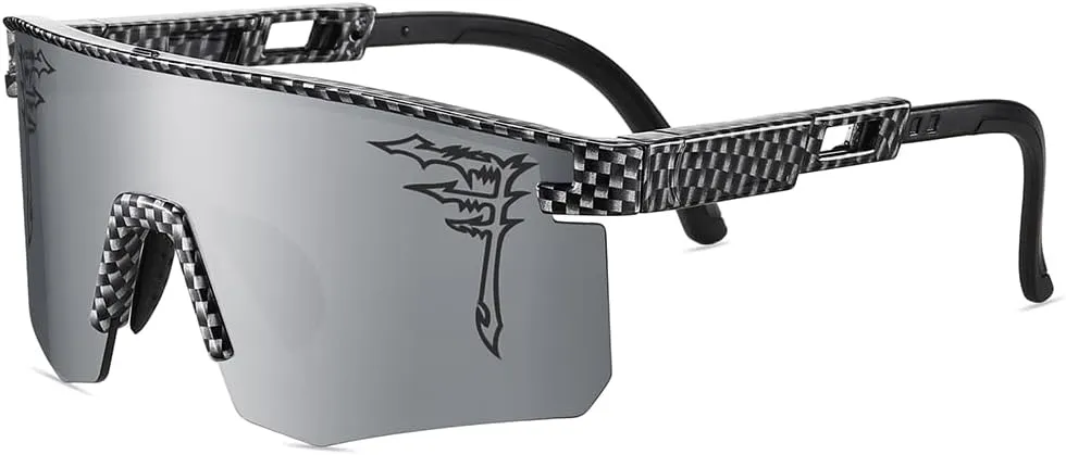 Two Sizes Baseball Sunglasses For Adults and Youth Boys Girls Kids UV400 Men Women Outdoor Sports Sun Glasses